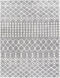 Deluxe Shag 123 X 94 inch Medium Gray Rug in 8 x 10, Rectangle