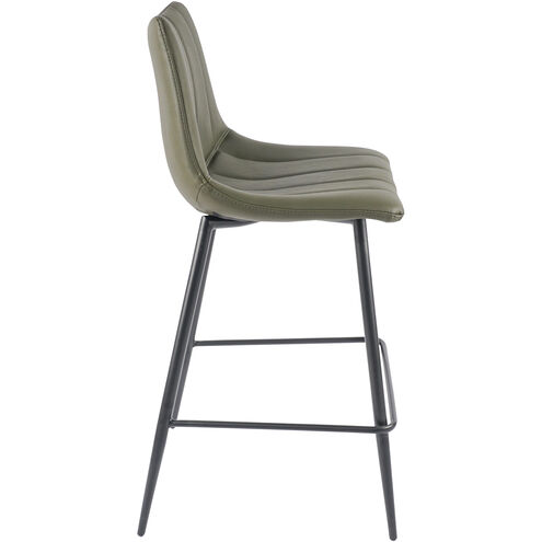 Alibi 37 inch Dark Green Counter Stool, M2