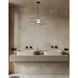 Svetlana LED 24 inch Matte Black Pendant Ceiling Light