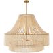 Hannie 8 Light 46 inch White Chandelier Ceiling Light, Large