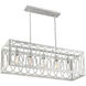 Westbrook 5 Light 37.75 inch Charisma Linear Chandelier Ceiling Light
