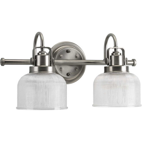 Archie 2 Light 17 inch Antique Nickel Bath Vanity Wall Light