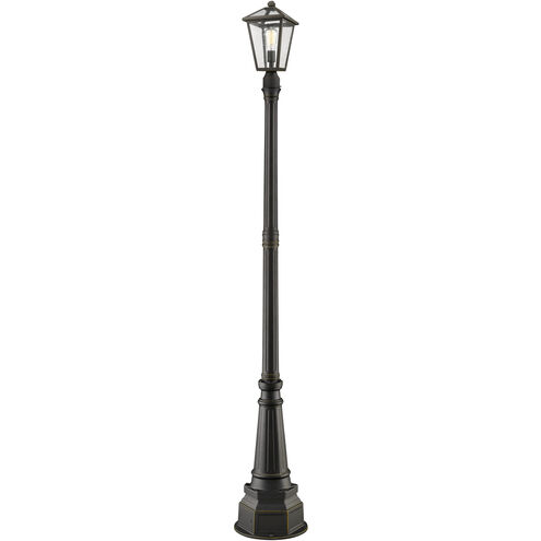 Talbot 1 Light 96.75 inch Oil Rubbed Bronze Outdoor Post Mounted Fixture
