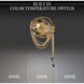 Forever Revere LED 10.25 inch Heirloom Gold Wall Sconce Wall Light