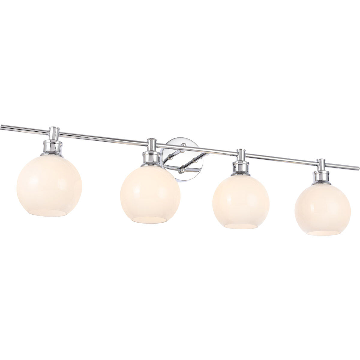 Syracuse 4 Light 38 inch Chrome Wall sconce Wall Light