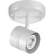 Kitson 1 Light 120 Satin White Multi-Directional Track Ceiling Light in Matte White