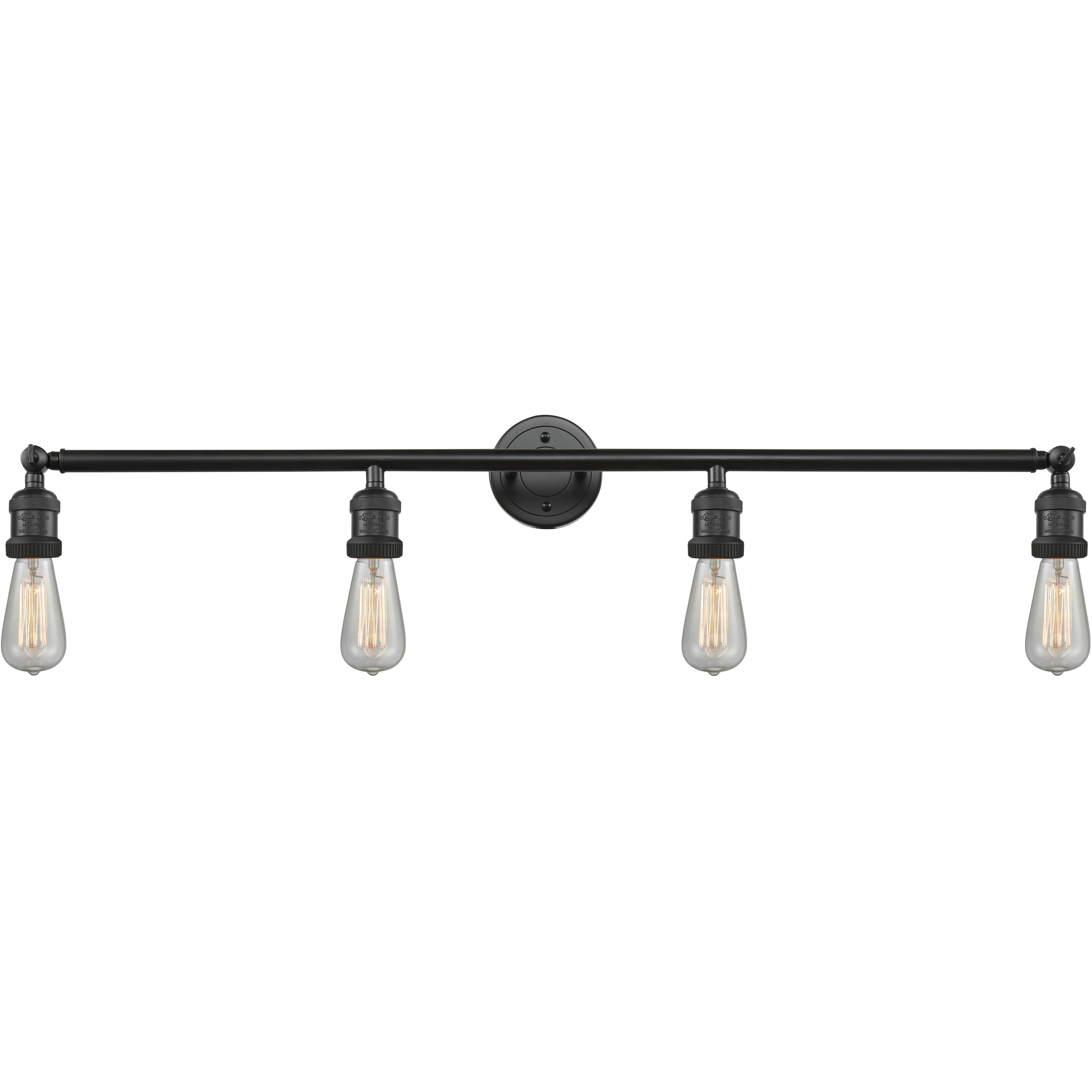 Franklin Restoration Bare Bulb LED 42 inch Oil Rubbed Bronze Bath Vanity Light Wall Light