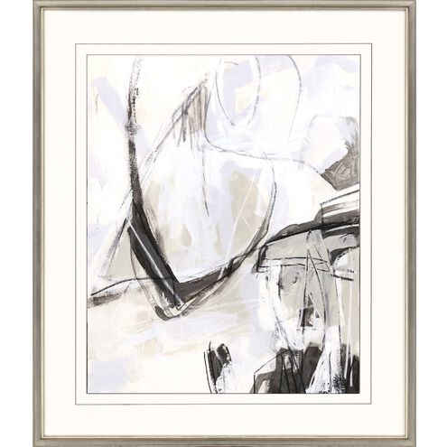 Abstract Collection White Framed Art
