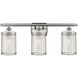 Nestbrook 3 Light 26 inch Satin Nickel Bath Vanity Light Wall Light