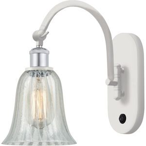 Ballston Hanover LED 6 inch White and Polished Chrome Sconce Wall Light