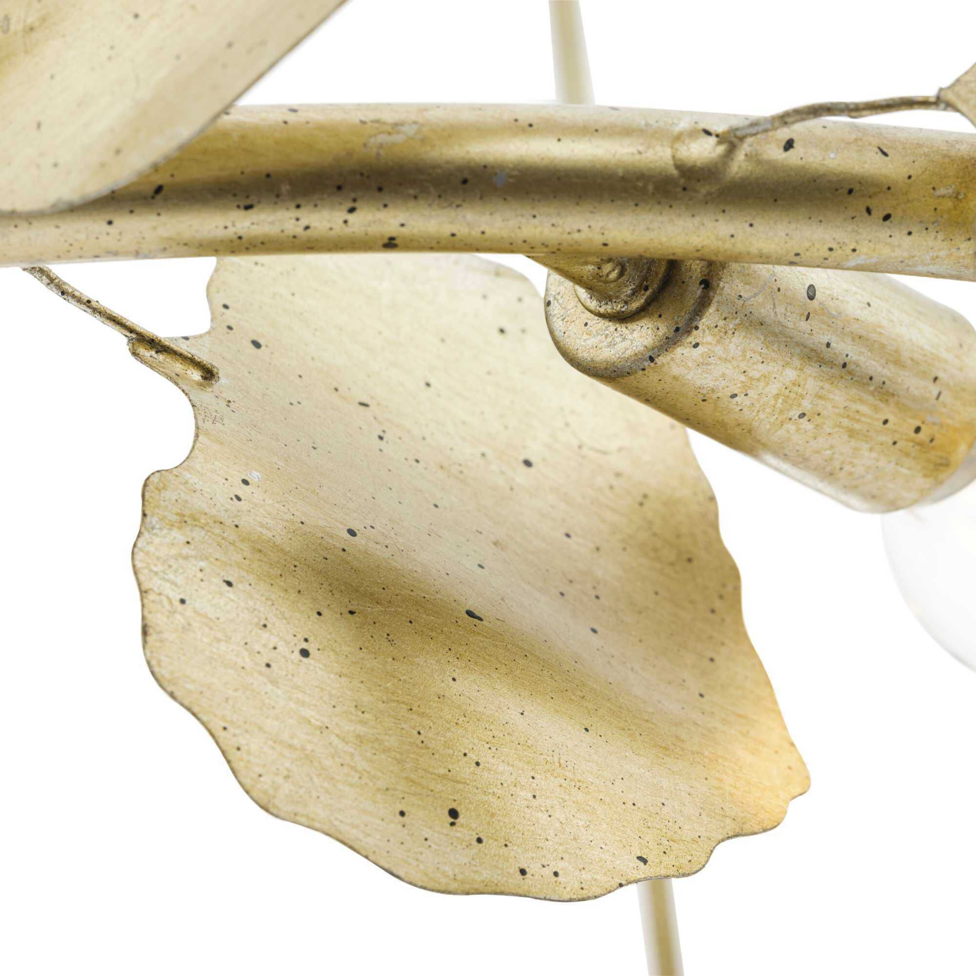 Laurel 6 Light 28 inch Gilded Silver Chandelier Ceiling Light, Design Series