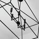 Thea 6 Light 42 inch Matte Black Island Ceiling Light
