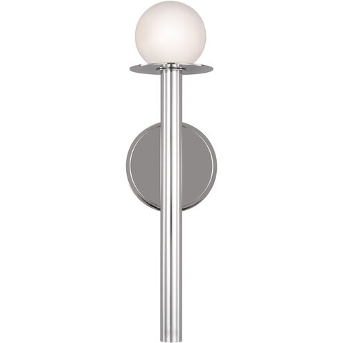 Kelly by Kelly Wearstler Nodes 1 Light 4.75 inch Polished Nickel Bath Vanity Wall Sconce Wall Light