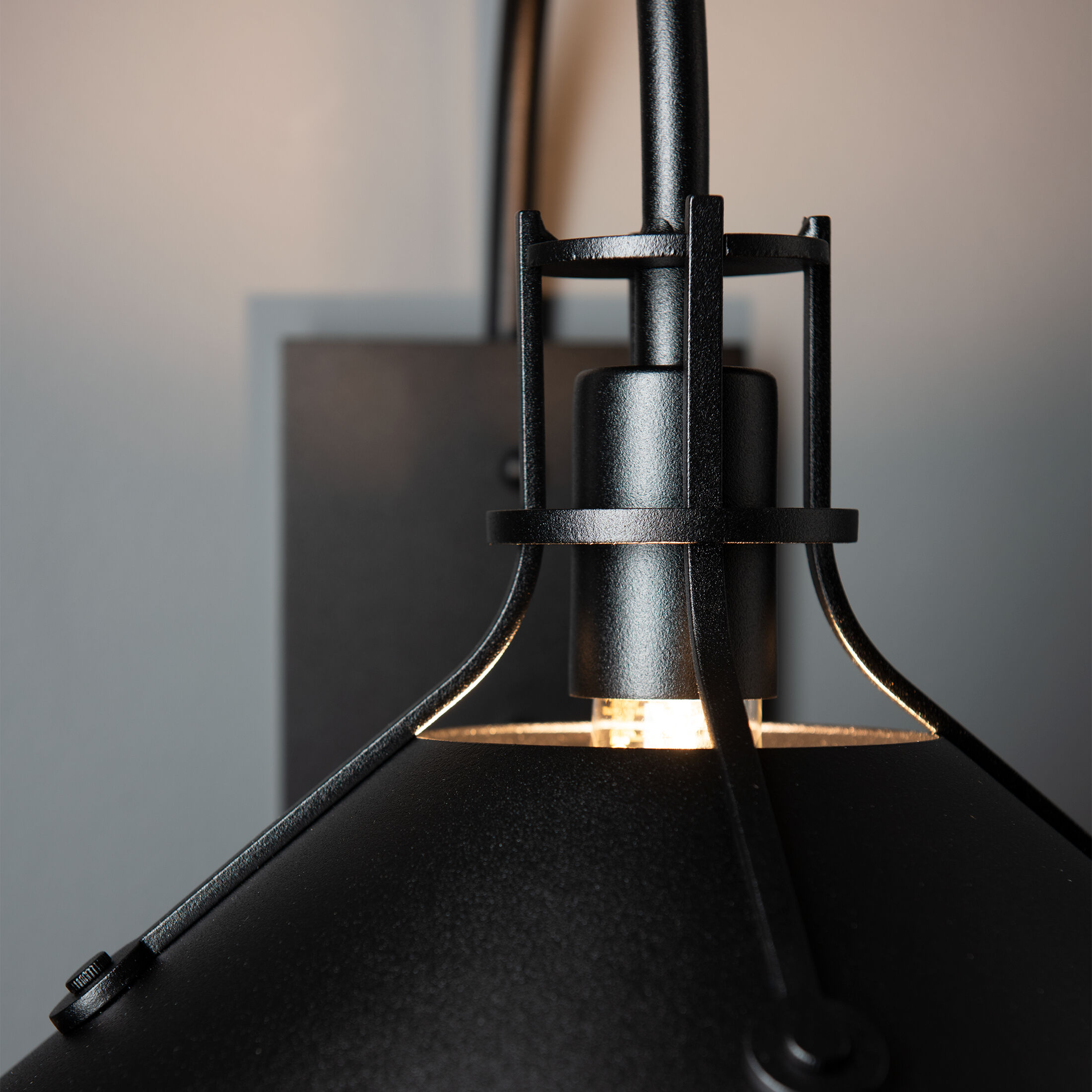 Henry 1 Light 12.8 inch Coastal Black Outdoor Sconce, Large