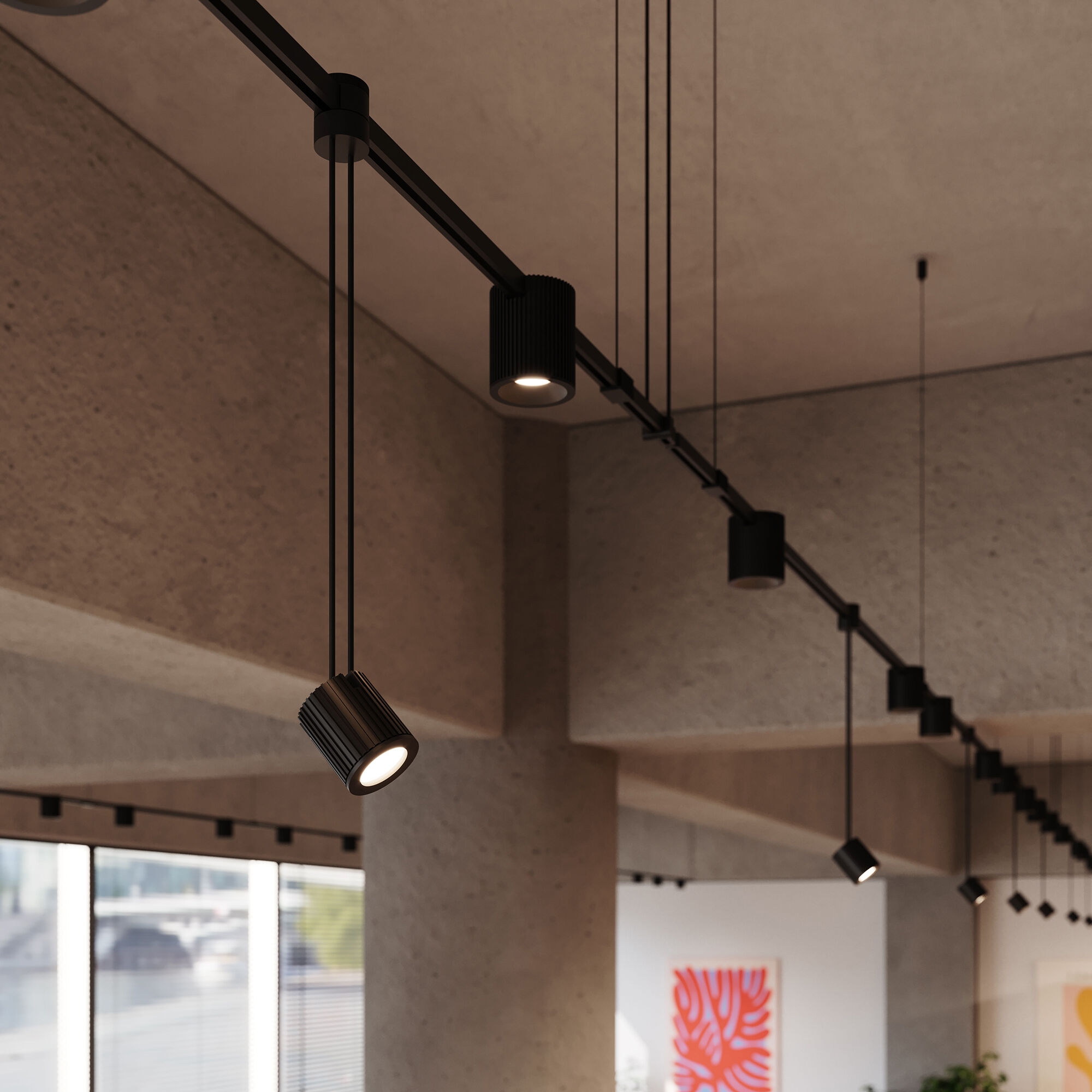 Modular ceiling light sales