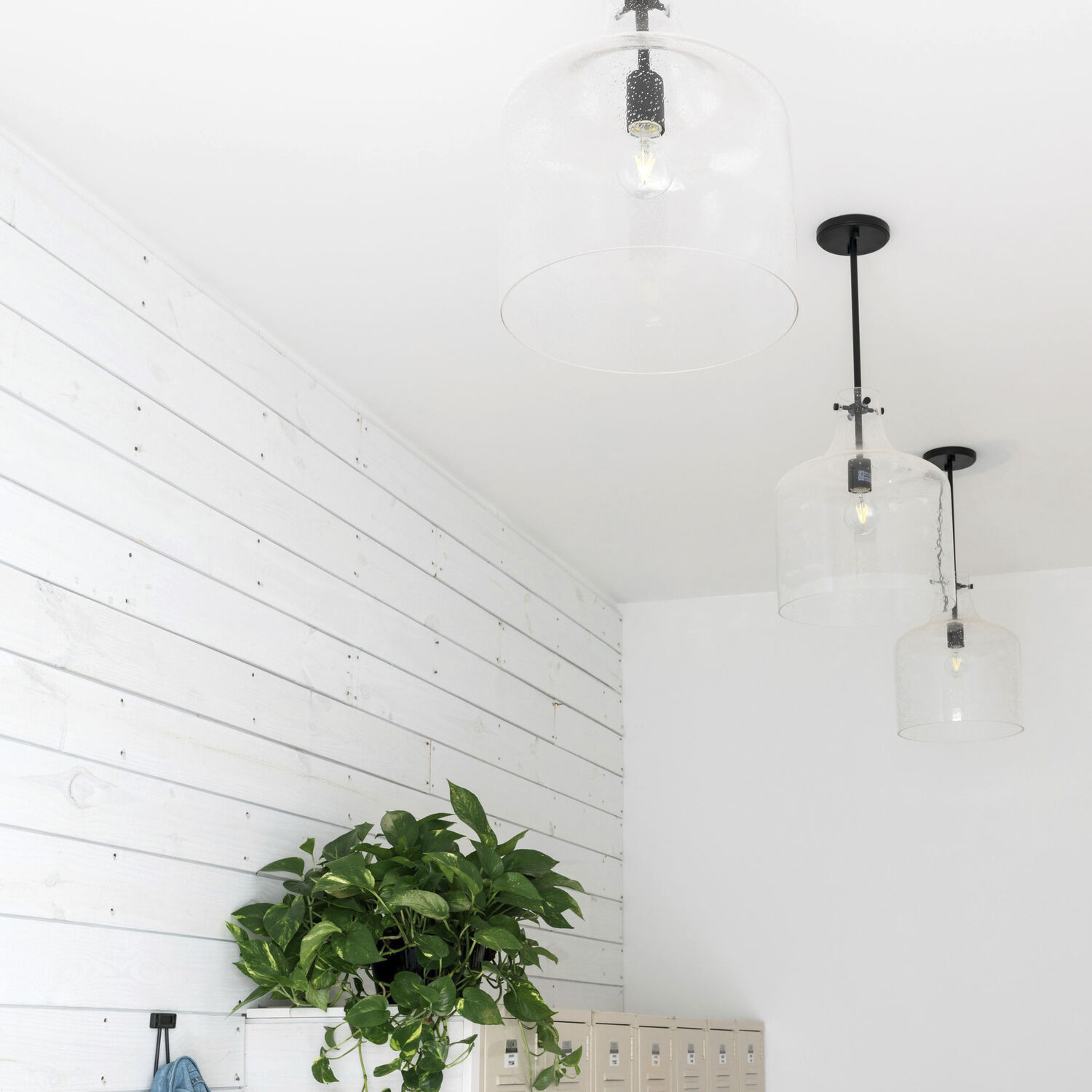 Elijah 1 Light 12 inch Matte Black Pendant Ceiling Light