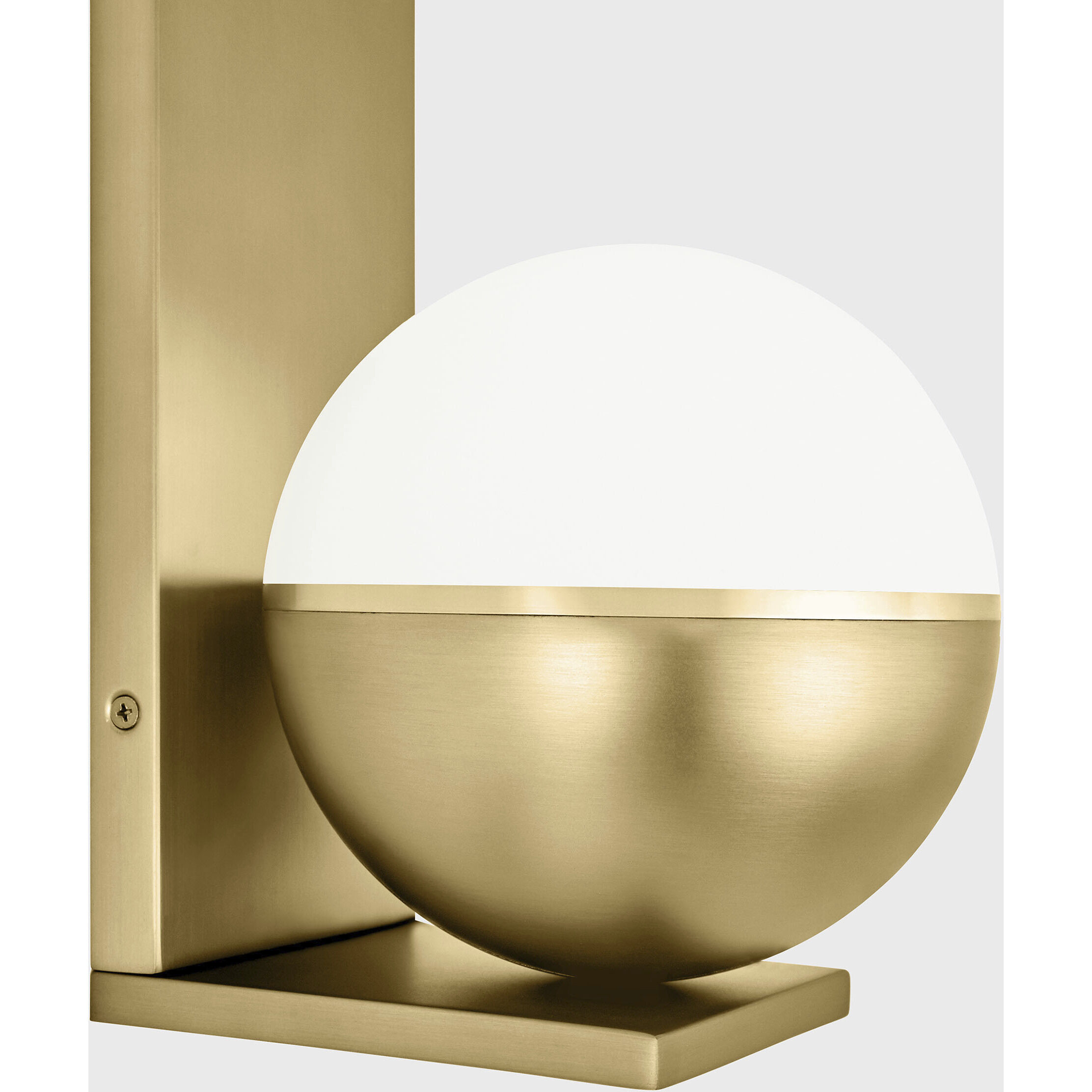 Sean Lavin Akova LED Plated Brass Wall Sconce Wall Light