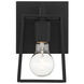 Dunn 1 Light 5 inch Flat Black Wall Sconce Wall Light