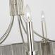 Fisher Weisman Sutton LED 34.25 inch Polished Nickel Chandelier Ceiling Light