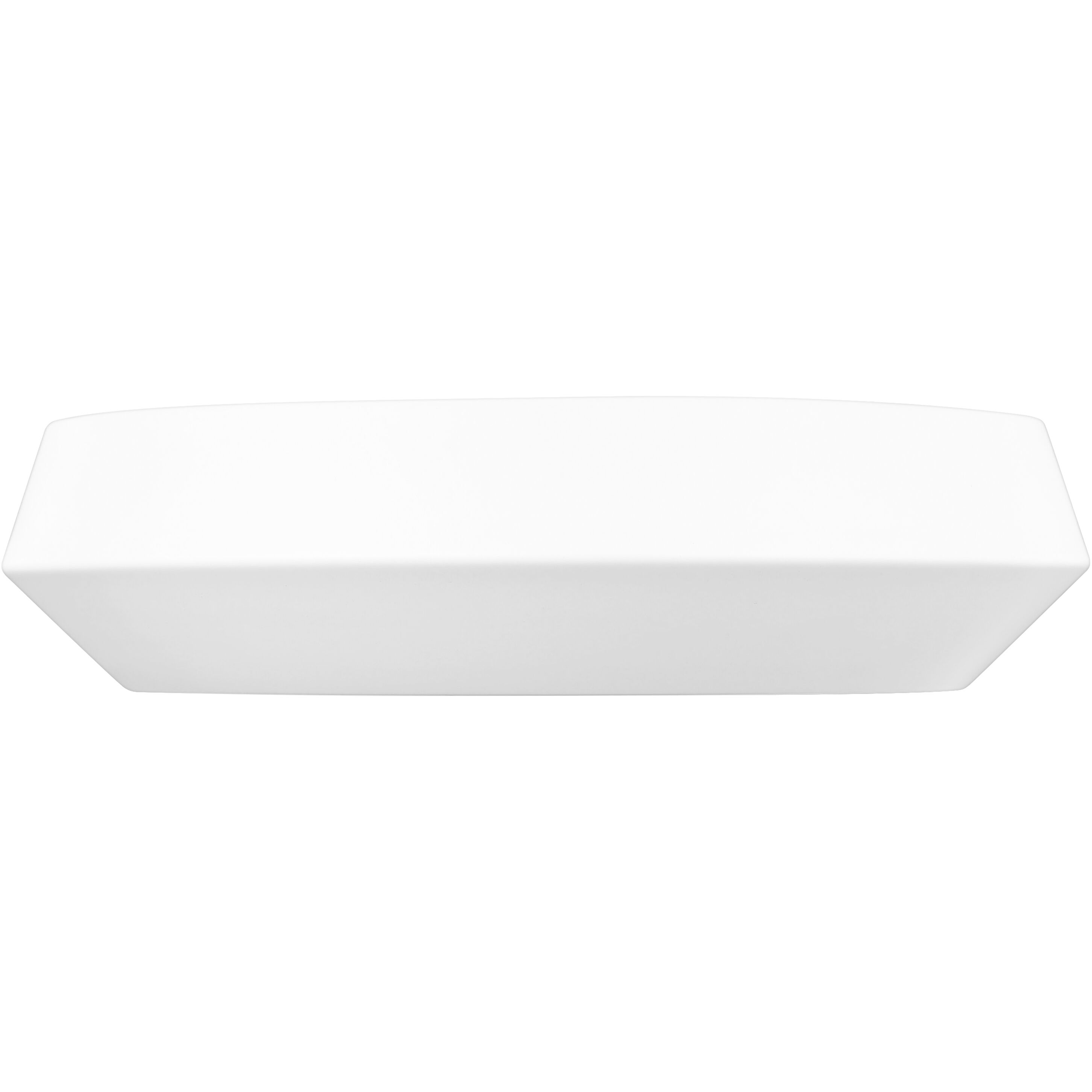 Quasars LED 12 inch Matte White Flush Mount Ceiling Light