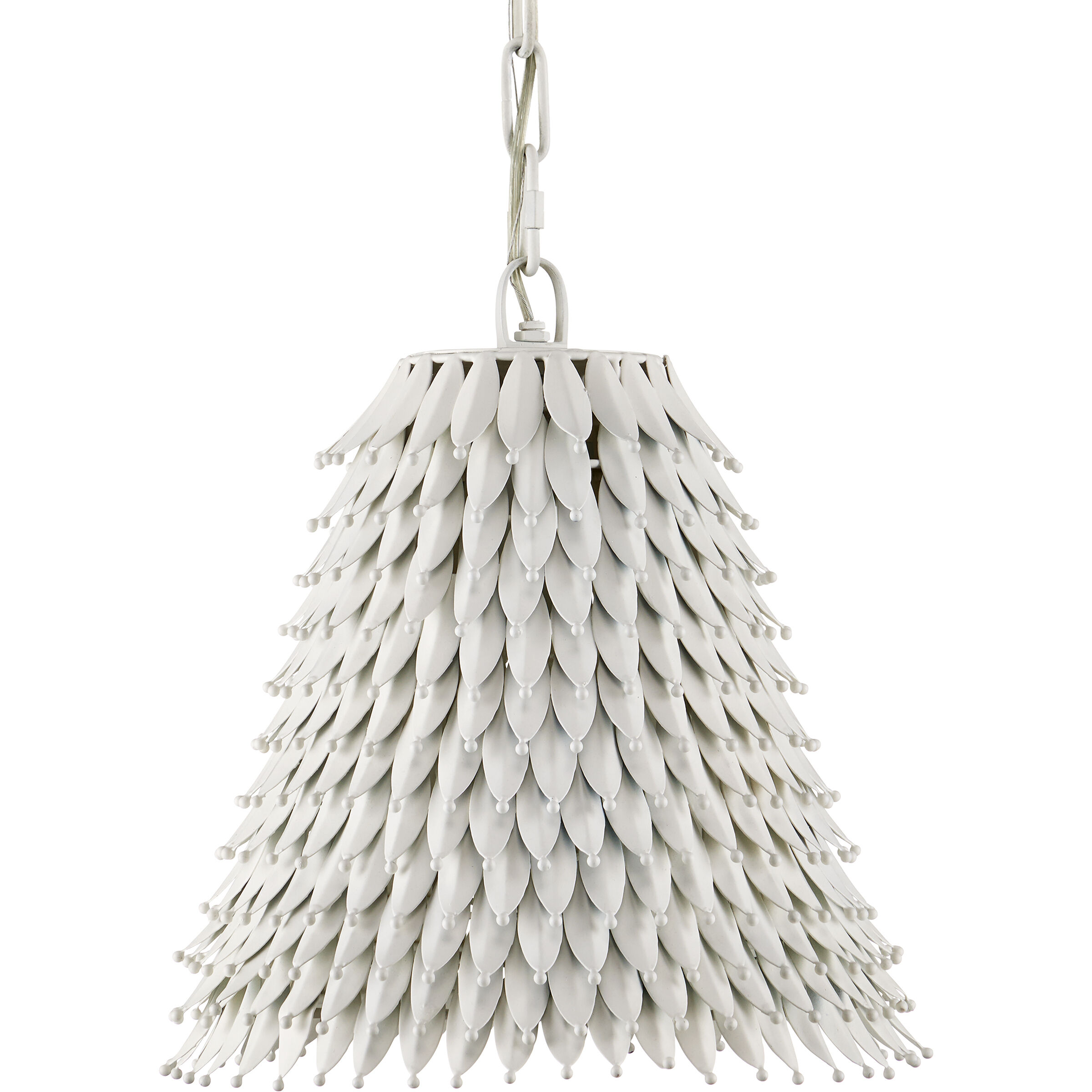 Overlay 1 Light 12.5 inch White Pendant Ceiling Light