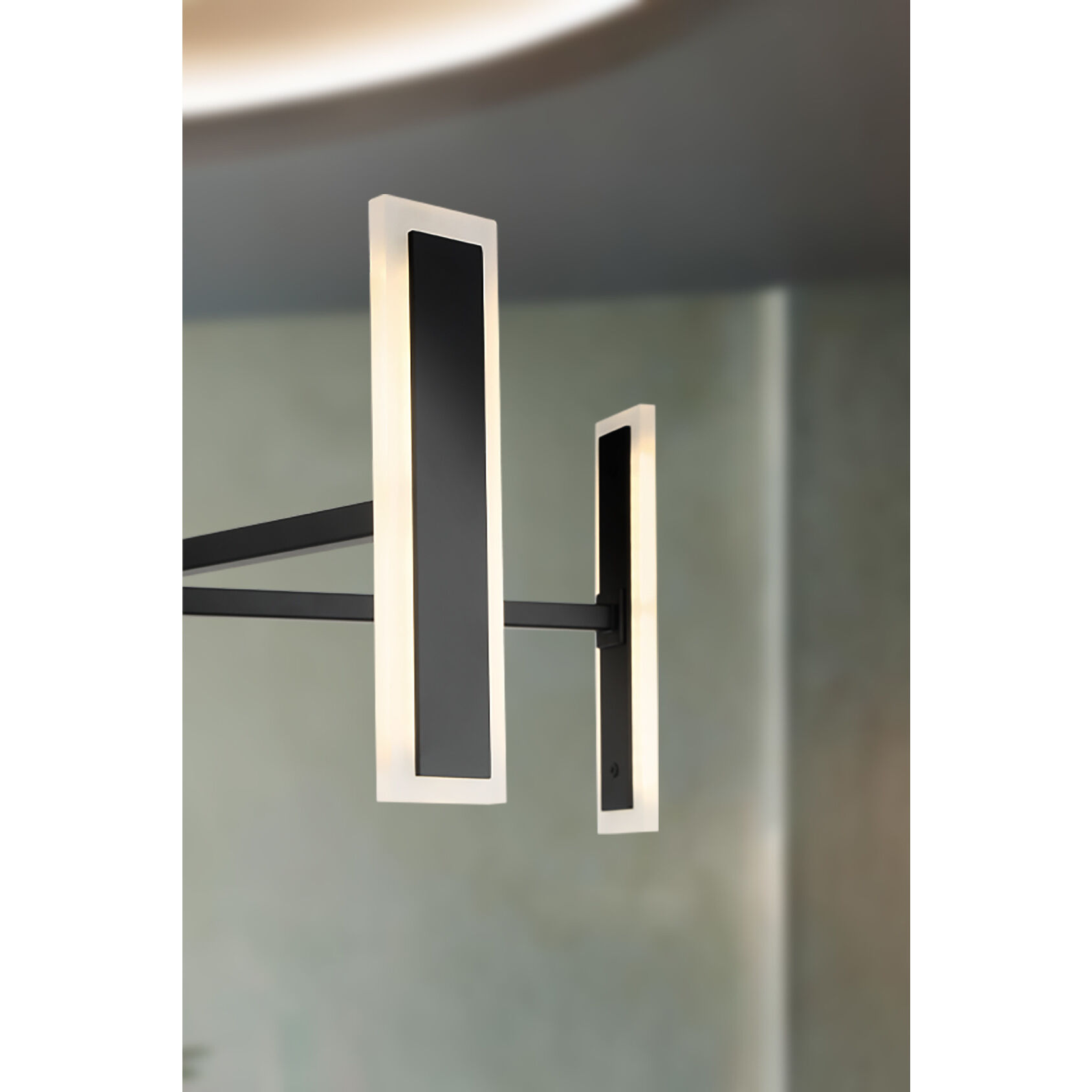 Edge LED 29.25 inch Coal Chandelier Ceiling Light