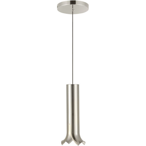 Husk LED 2 inch Polished Nickel Pendant Ceiling Light