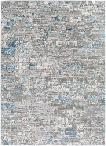 Enfield 84 X 63 inch Teal Rug in 5 x 8, Rectangle
