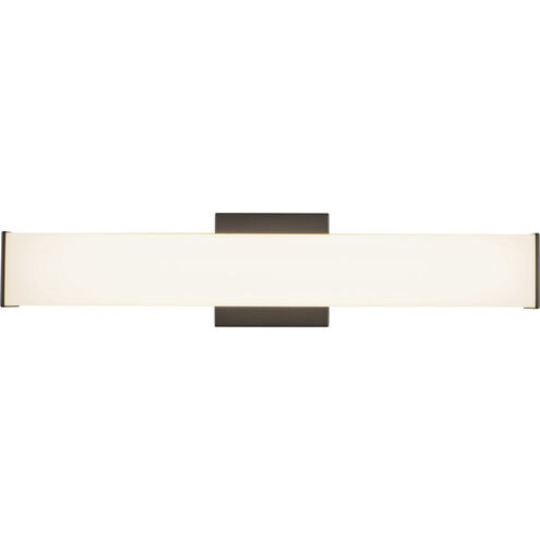Jane LED 20 inch Black Bath Vanity Wall Light