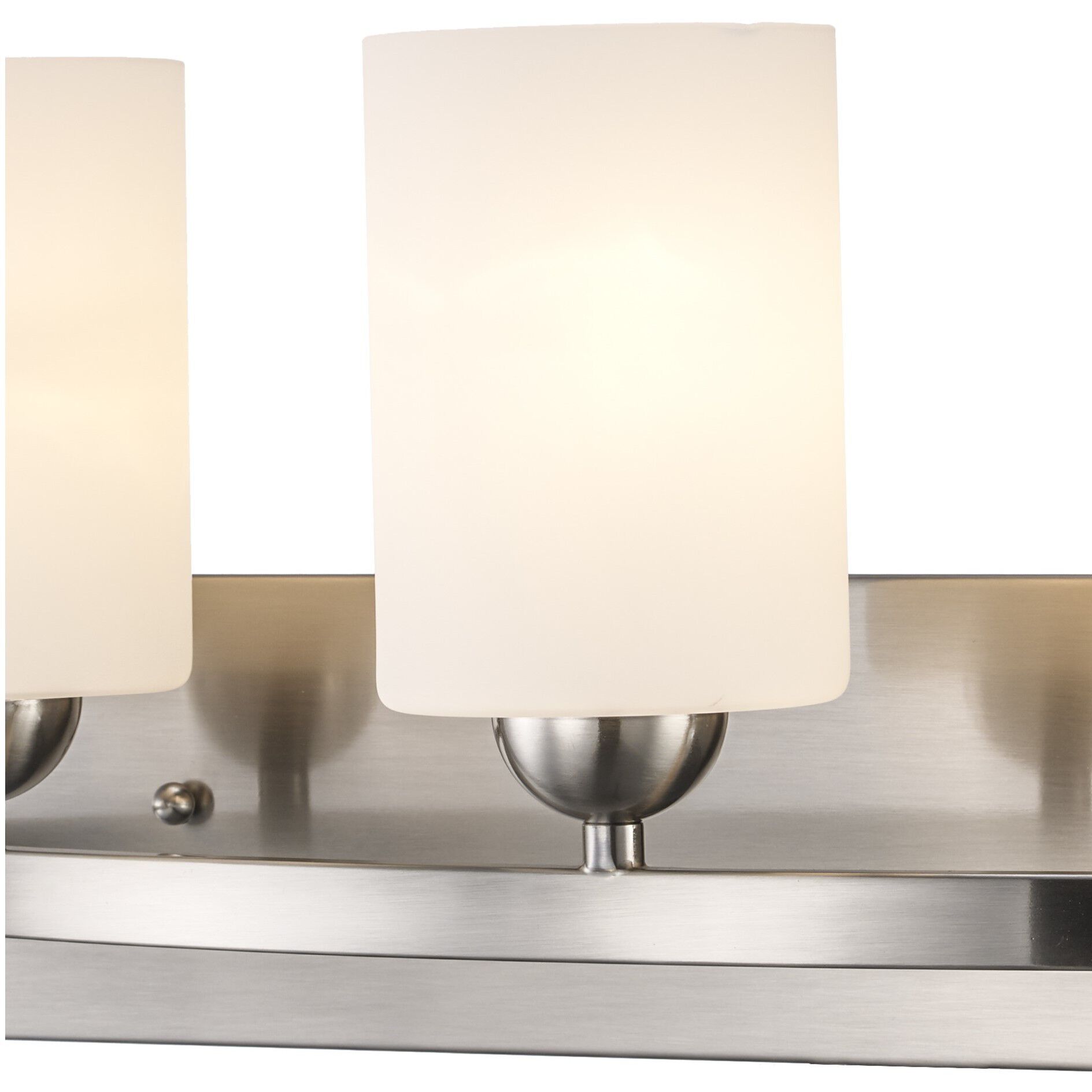 Moonlight 3 Light 24 inch Brushed Nickel Reversible Bath Vanity Bar Wall Light