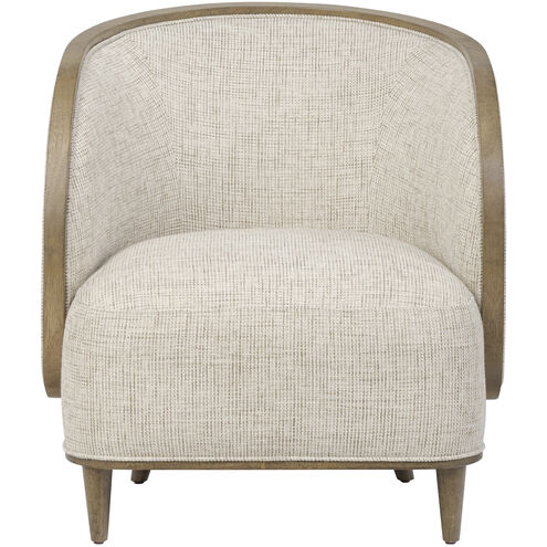 Hayworth Harvest Oak with Sand Accent Chair