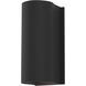 Dunbar LED 10.04 inch Textured Black Exterior Wall Light