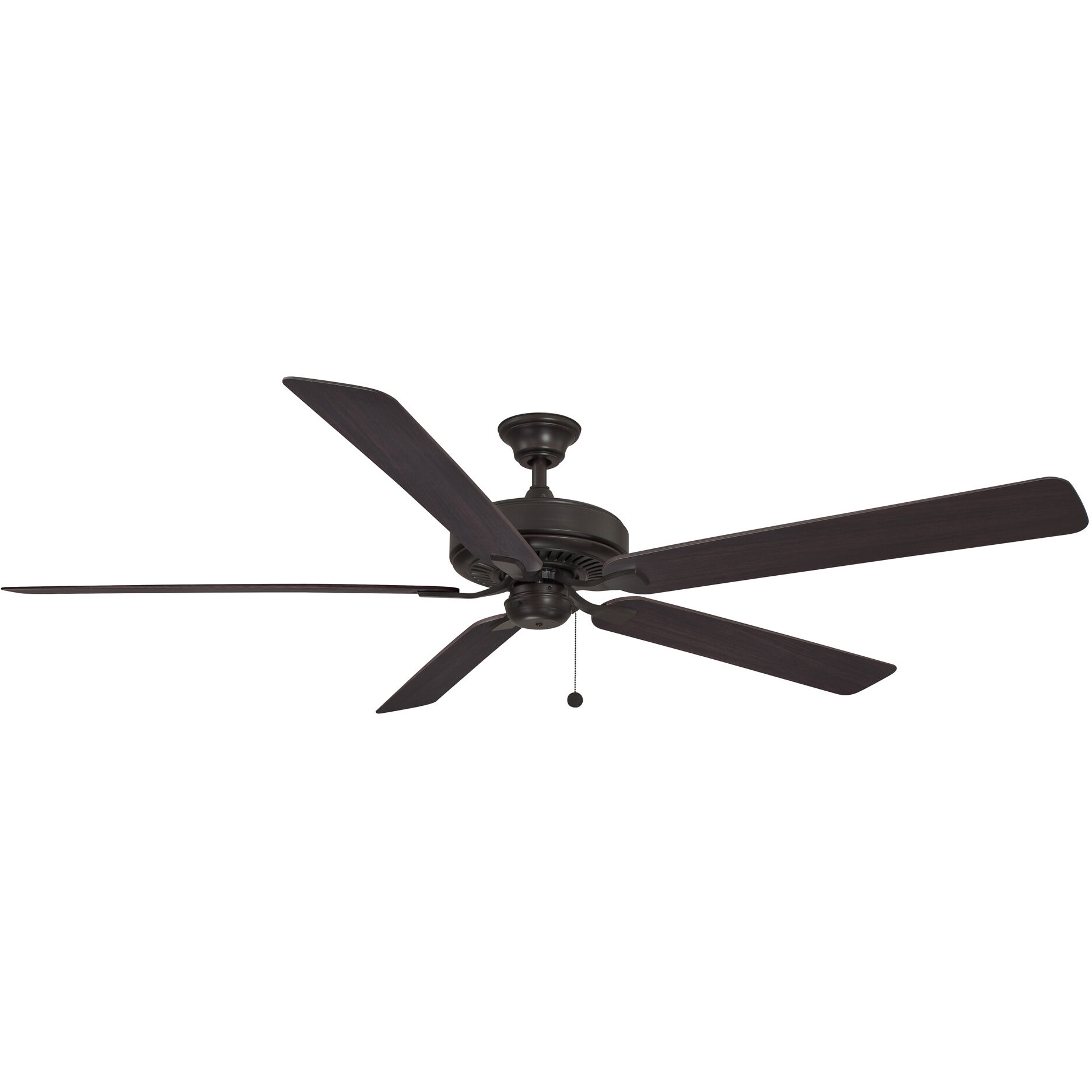Edgewood 72 72 inch Dark Bronze with Dark Walnut Blades Fan-Uni