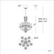 Signature Calliope LED 24 inch Soft Silver Chandelier Ceiling Light