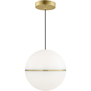 Sean Lavin Hanea LED 18 inch Natural Brass Pendant Ceiling Light, Integrated LED
