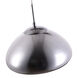 Reflection 1 Light 11 inch Chrome Pendant Ceiling Light