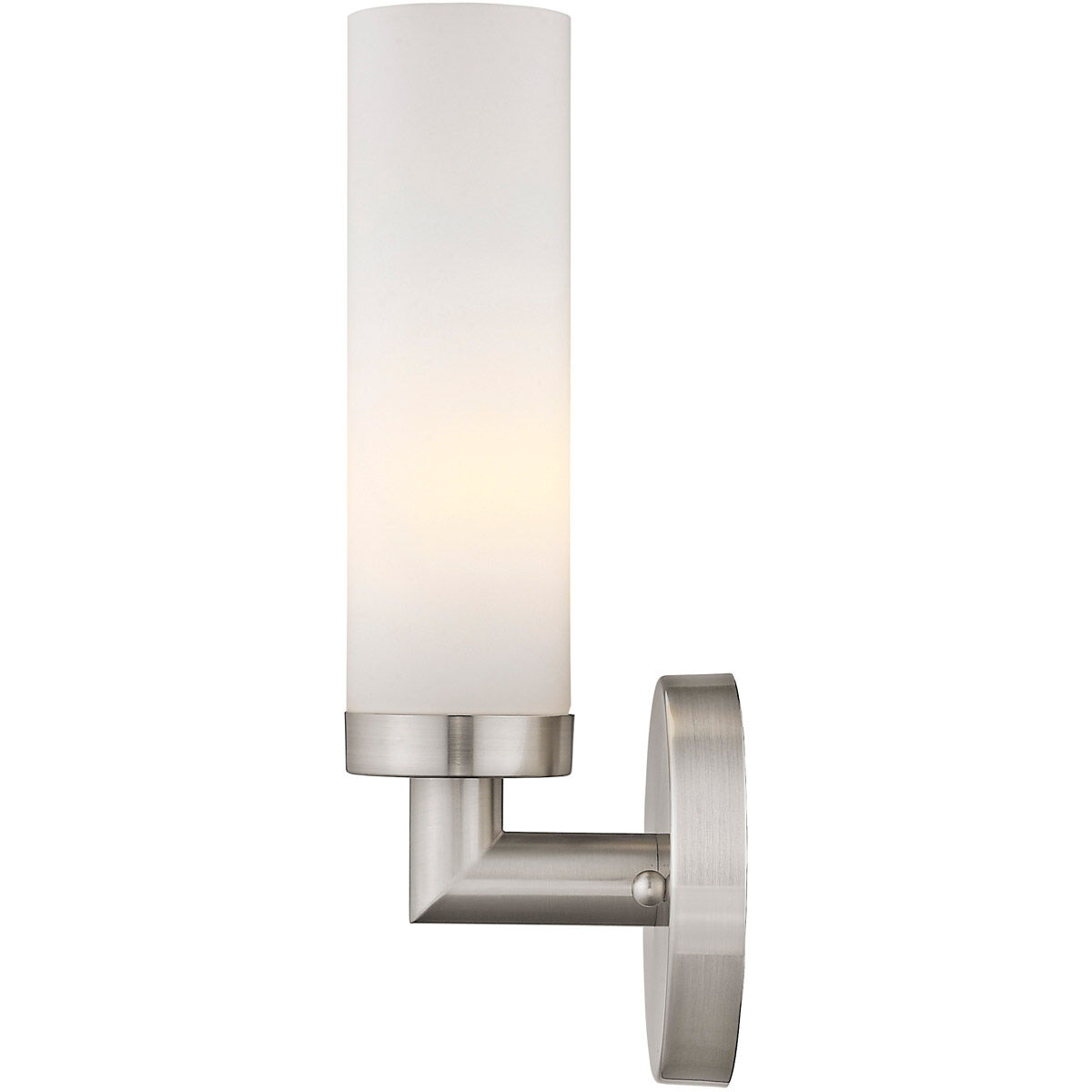 Aero 1 Light 5 inch Brushed Nickel ADA ADA Wall Sconce Wall Light