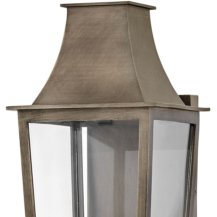 Coastal Elements Georgetown 1 Light 21.75 inch Burnished Bronze Outdoor Wall Mount