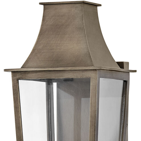 Coastal Elements Georgetown 1 Light 21.75 inch Burnished Bronze Outdoor Wall Mount