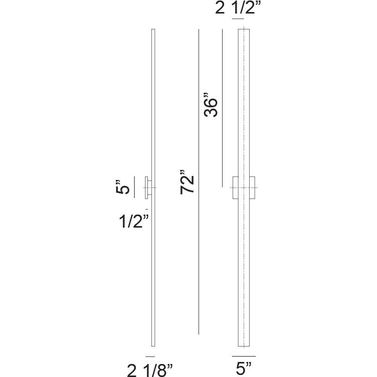 Zayden Wall Sconce Wall Light in Matte Black