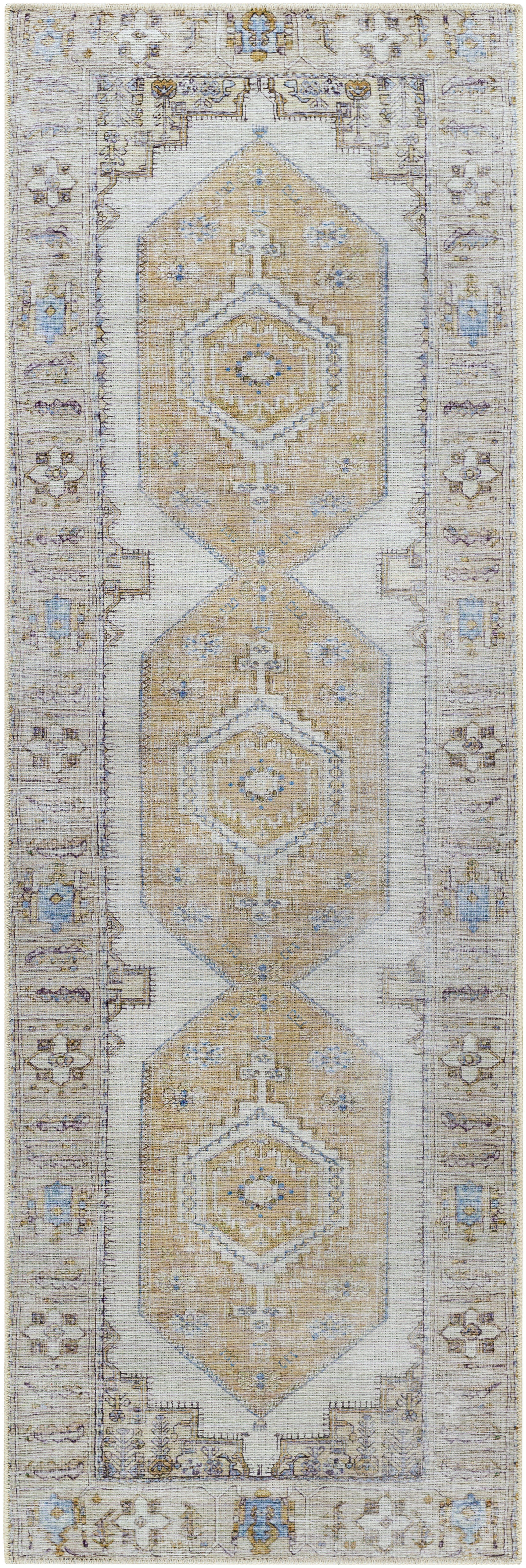 Amelie 94 X 31 inch Taupe Rug, Runner
