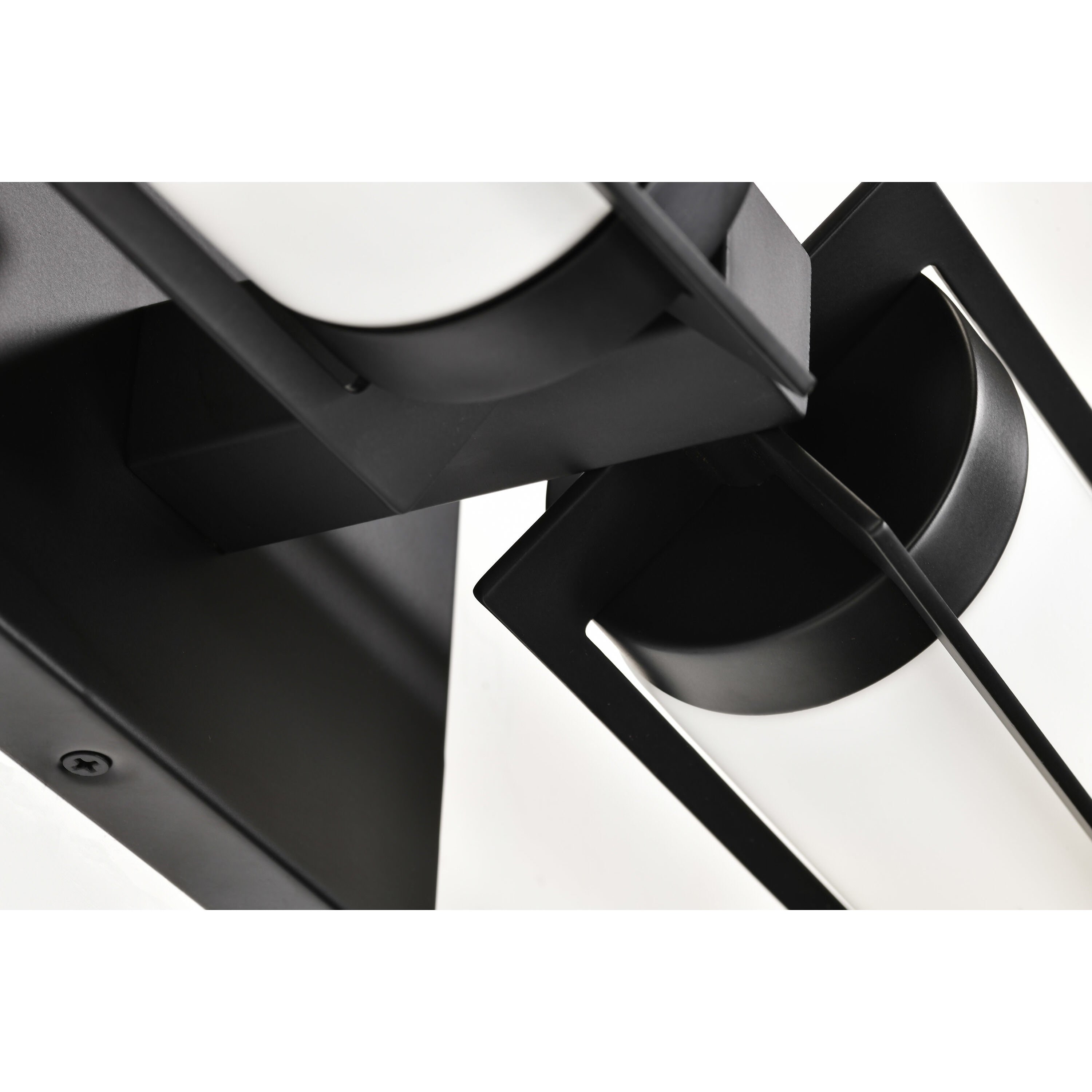 Roselle 2 Light 24 inch Matte Black Vanity Light Wall Light