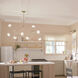 Cassius 8 Light 32 inch Champagne Bronze Chandelier Ceiling Light, Convertible