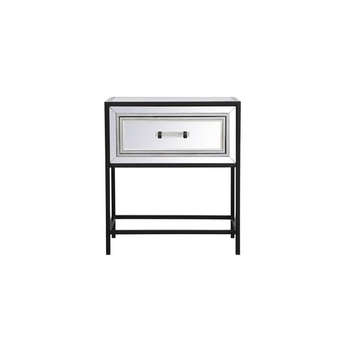 Beau 24 X 21 inch Black End Table