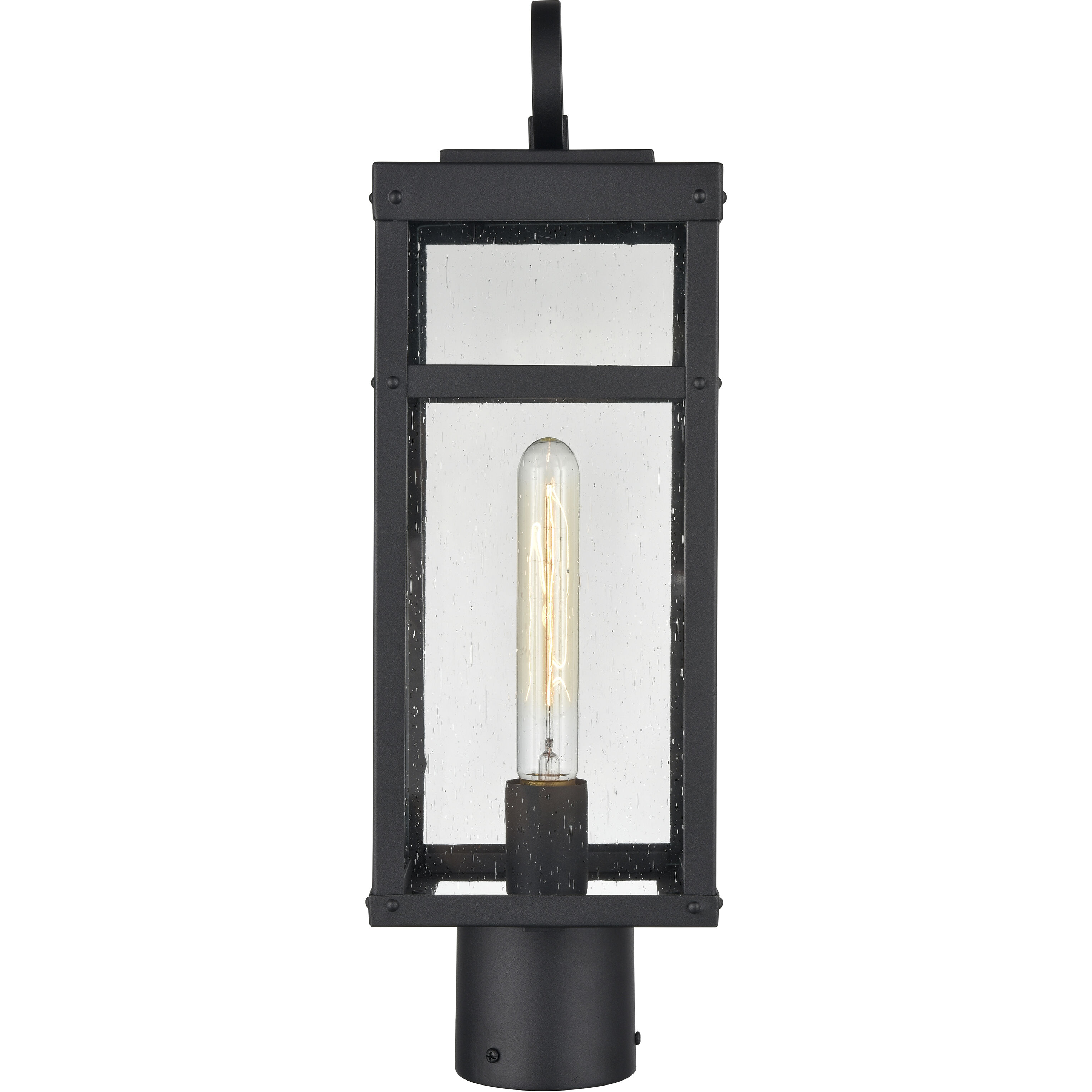 Dalton 1 Light 20 inch Textured Black Outdoor Post Light