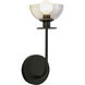 Alora Mood Sylvia 1 Light 5 inch Matte Black Bath Vanity Light Wall Light