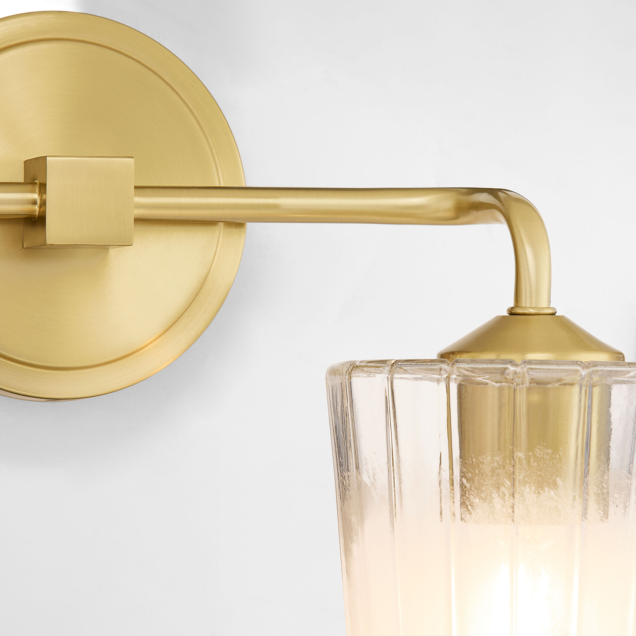 Providence 2 Light 15 inch Aged Brass Vanity Light Wall Light