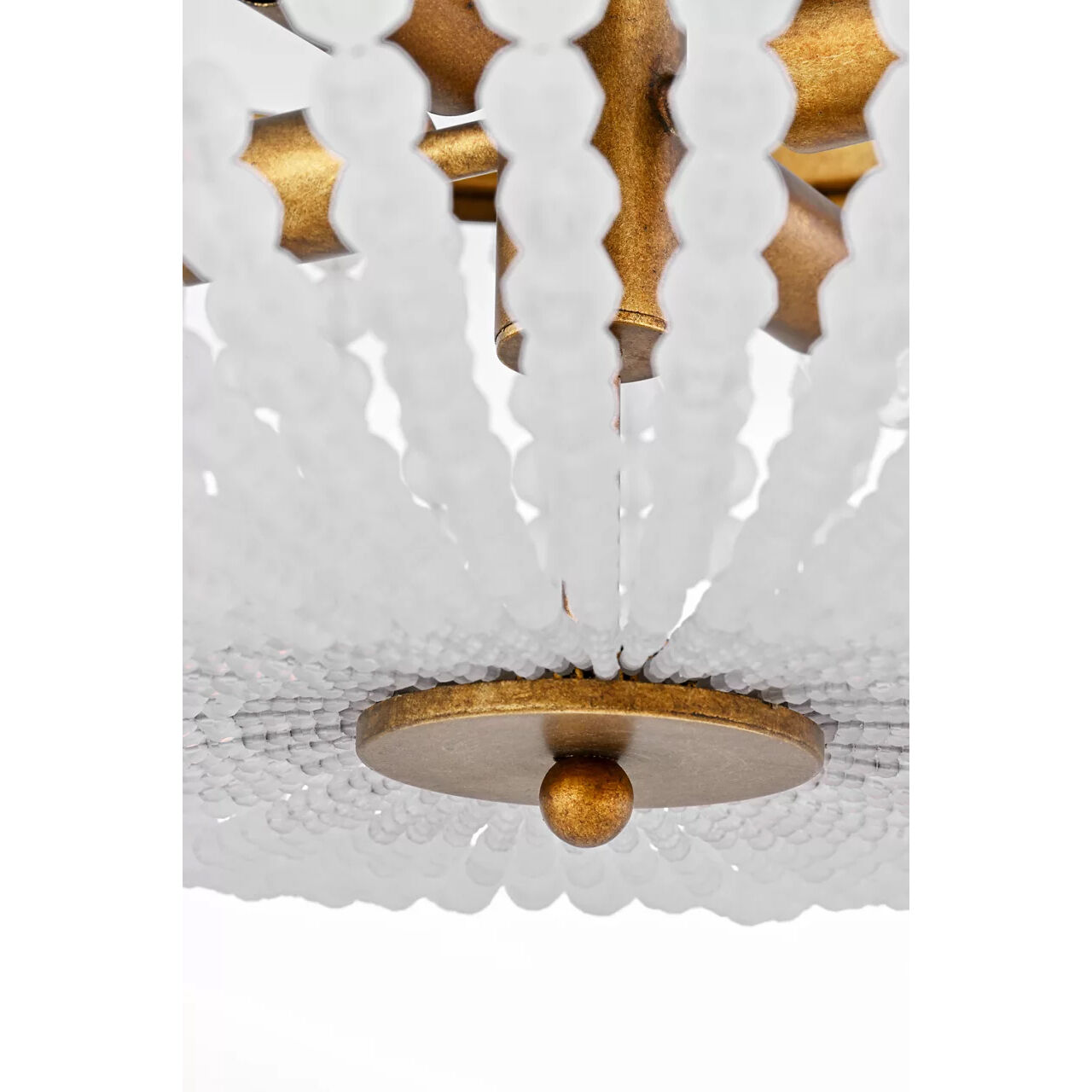 Christiane Lemieux Bellecour 4 Light 18 inch Vintage Gild Flush Mount Ceiling Light