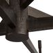 Griff 8 Light 39 inch English Bronze and English Bronze Chandelier Ceiling Light