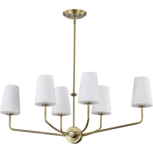 Cordello 18 inch Vintage Brass Island Pendant Ceiling Light